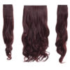 Three Pieces Curly Clip in Extension Heat Resistance Synthetic Hair
