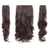 Three Pieces Curly Clip in Extension Heat Resistance Synthetic Hair