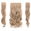 Three Pieces Curly Clip in Extension Heat Resistance Synthetic Hair- G846C/G3C - Pure Blonde 613
