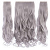 Three Pieces Curly Clip in Extension Heat Resistance Synthetic Hair