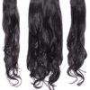 Three Pieces Curly Clip in Extension Heat Resistance Synthetic Hair- G846C/G3C - Dark Brown 4