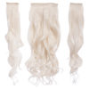 Three Pieces Curly Clip in Extension Heat Resistance Synthetic Hair- G846C/G3C - Bleach Blonde 60