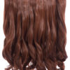 16" one piece curly clip in extension