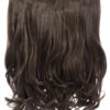 16" one piece curly clip in extension