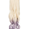 Ombre Curly One Weft Clip In Dip Dye Extension