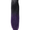 Dip Dye Straight Claw clip Ponytail
