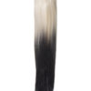 Dip Dye Straight Claw clip Ponytail