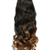 Curly Claw Clip Dip Dye Ponytail