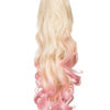 Curly Claw Clip Dip Dye Ponytail