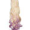 Curly Claw Clip Dip Dye Ponytail