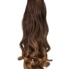 Curly Claw Clip Dip Dye Ponytail