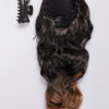 Curly Claw Clip Dip Dye Ponytail