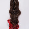 Curly Claw Clip Dip Dye Ponytail