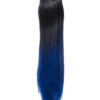 Dip Dye Straight Claw clip Ponytail