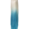 Dip Dye Straight Claw clip Ponytail
