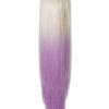 Dip Dye Straight Claw clip Ponytail