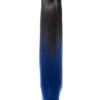 Dip Dye Straight Claw clip Ponytail