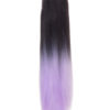 Dip Dye Straight Claw clip Ponytail