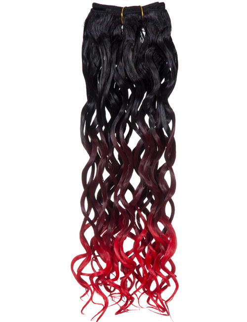 Italian Wave synthetic Dip Dye extension 16"