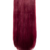 Eight Pieces Straight Clip in Extension Heat Resistance Synthetic Hair