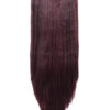 Eight Pieces Straight Clip in Extension Heat Resistance Synthetic Hair