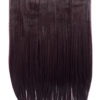 Dolce - 18" One Piece Straight clip in extension heat resistant synthetic hair