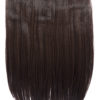Dolce - 18" One Piece Straight clip in extension heat resistant synthetic hair