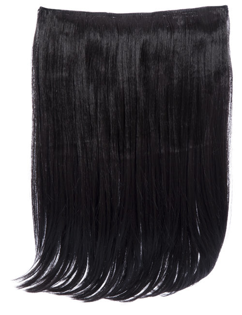Dolce - 18" One Piece Straight clip in extension heat resistant synthetic hair