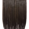 Dolce - 18" One Piece Straight clip in extension heat resistant synthetic hair