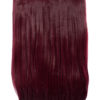 One Piece Straight Clip in Extension Heat Resistance Synthetic Hair