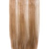 One Piece Straight Clip in Extension Heat Resistance Synthetic Hair