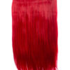 One Piece Straight Clip in Extension Heat Resistance Synthetic Hair