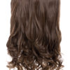 One Piece Curly Clip in Extension Heat Resistance Sythetic Hair