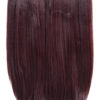 Dolce - 18" One Piece Straight clip in extension heat resistant synthetic hair