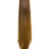 Dip Dye Straight Claw clip Ponytail