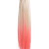 Dip Dye Straight Claw clip Ponytail
