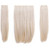 Elle - 18" Three Pieces Straight Clip In Extension Heat Resistant Synthetic Hair
