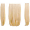 Elle - 18" Three Pieces Straight Clip In Extension Heat Resistant Synthetic Hair