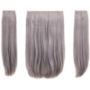 Elle - 18" Three Pieces Straight Clip In Extension Heat Resistant Synthetic Hair