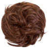 Coloured Straight clip in extensions heat resistant synthetic hair