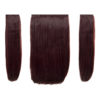 Three Pieces Clip in Extension Heat Resistance Synthetic Hair