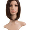 Natalie Natural Straight Side Fringe Synthetic Full Head Wig