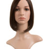 Natalie Natural Straight Side Fringe Synthetic Full Head Wig