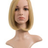 Natalie Natural Straight Side Fringe Synthetic Full Head Wig