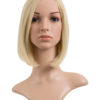 Natalie Natural Straight Side Fringe Synthetic Full Head Wig