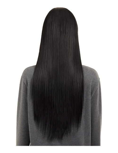 Three Pieces Clip in Extension Heat Resistance Synthetic Hair