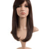 Natalie Natural Straight Side Fringe Synthetic Full Head Wig
