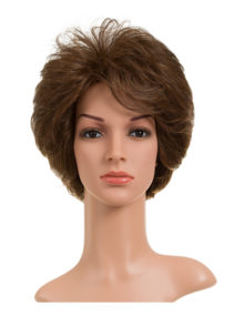 Carol Short Wavy Synthetic Full Head Wig