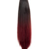 Dolce - 18" One Piece Straight clip in extension heat resistant synthetic hair