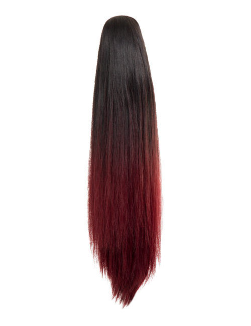 Dolce - 18" One Piece Straight clip in extension heat resistant synthetic hair